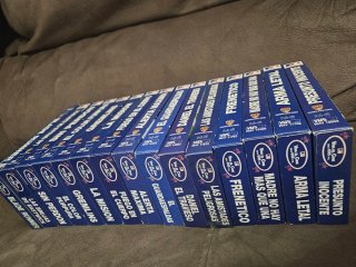 Lote 15 Cintas VHS Películas Clásicas