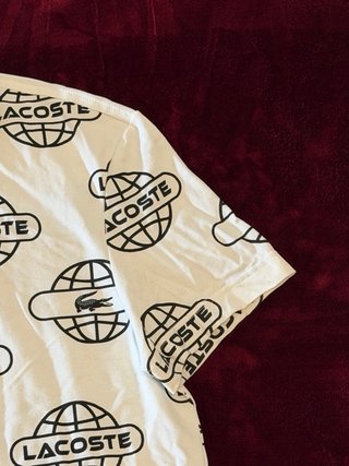 Polo Lacoste Hombre Globe Print – Lacoste Movement