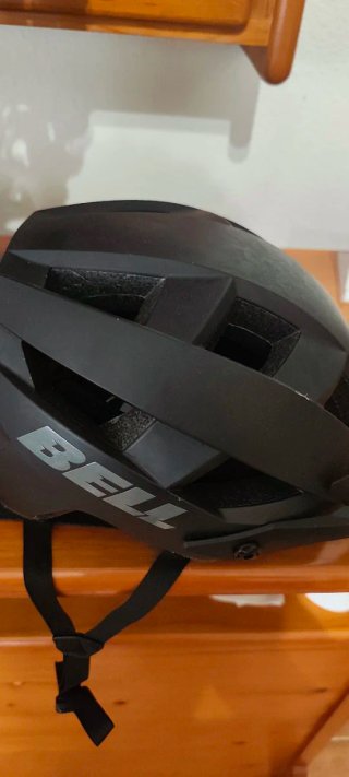 Casco Bell Negro Bicicleta Montaña