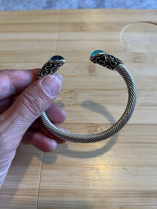 Pulsera Rígida Estilo Celta/Bali Grande