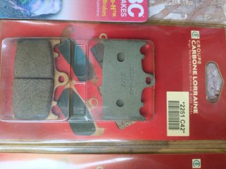 Suzuki GSR 600 2006 Pastillas Freno Moto EBC y Ca