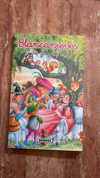 Libro blancanieves + 2 fábulas