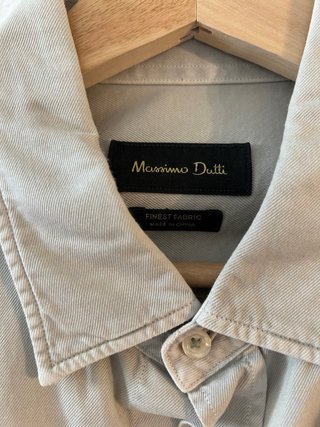 Camisa Massimo Dutti Beige Talla M