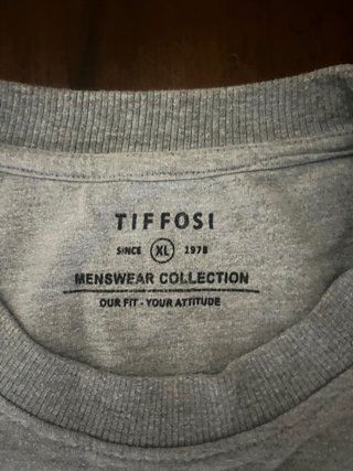 Sweatshirt Tiffosi cinza