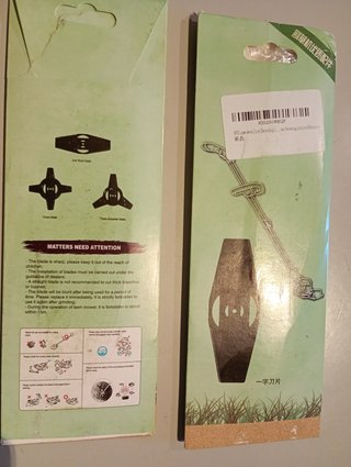 Cuchillas Desbrozadora 4uds Batería