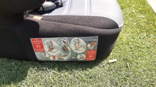 Silla de coche B-LINE negra