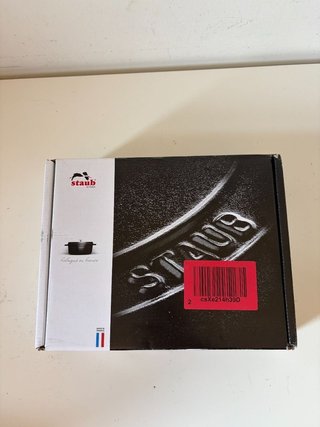 Staub Teglia Ovale Coperta Nera - NEW