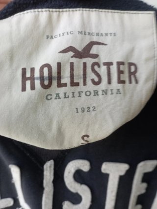 Jersey Hollister Azul Marino Talla S