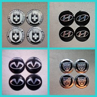 Pegatinas 56mm tapabuje HRE Hyundai Infiniti Jagua