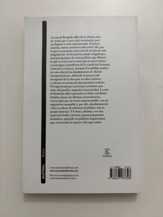 La casa de Bernarda Alba (Spanish Edition)