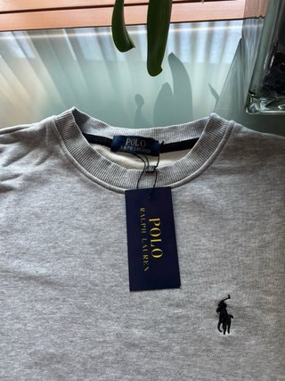 Sudadera Gris Polo Ralph Lauren