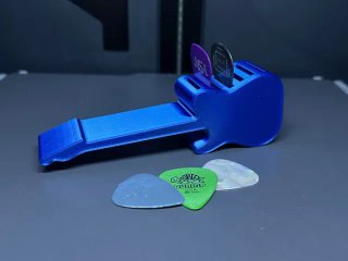 Soporte Púas Guitarra Fender Azul