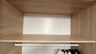 Armario puertas correderas madera