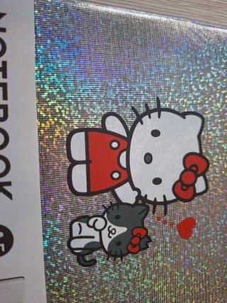 Notebook A5 Hello Kitty Glitter