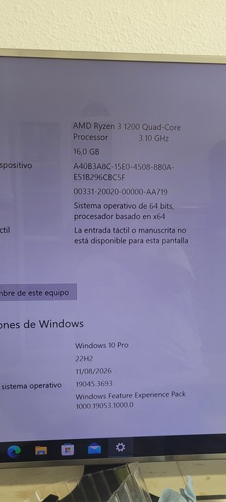 PC Gaming Completo Negro y Rojo