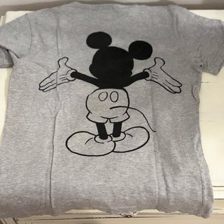 Camiseta Mickey Benetton Gris