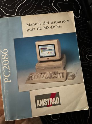 Manual Amstrad PC2086 MS-DOS