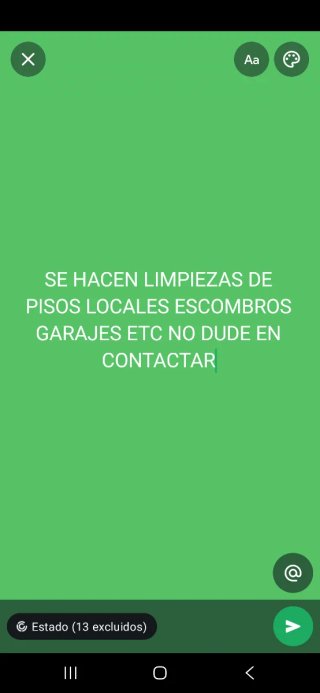 Limpiezas