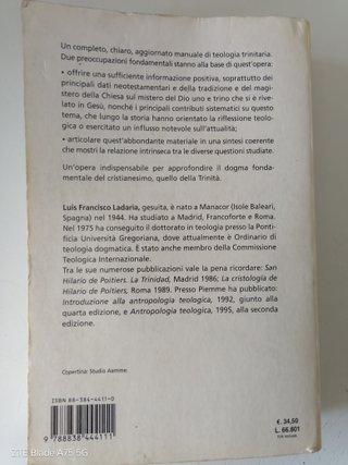 Il dio vivo e vero. Il mistero della Trinità