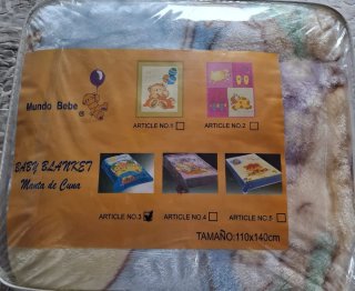 Manta bebé sin usar
