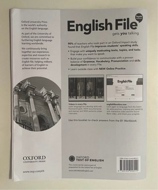 Libro Inglés New English File B1
