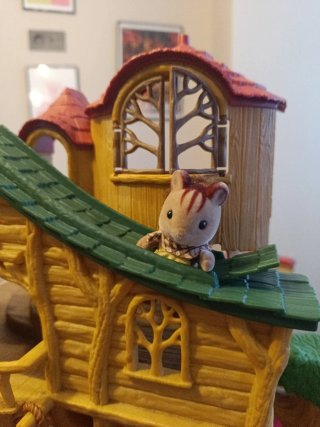 Casa del Árbol con cabaña Sylvanian Family