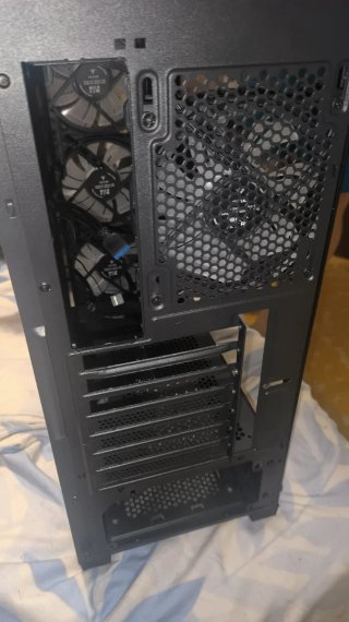 Caja PC Gaming Negra atx