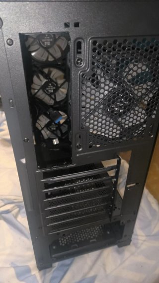 Caja PC Gaming Negra atx