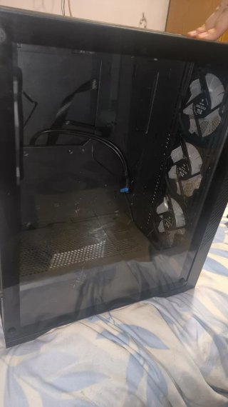 Caja PC Gaming Negra atx