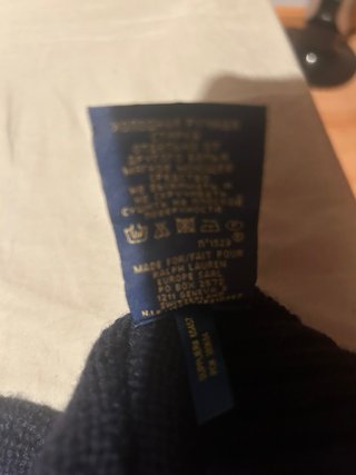 Jersey de cuello redondo (Crewneck) con bordado de