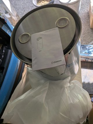 Campana Ciarko ORW 38 Inox Nueva!! Vale 700
