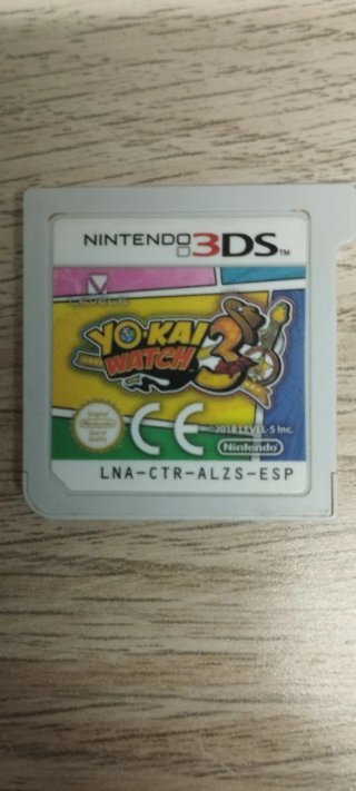 Yo-kai Watch 3 3DS PAL España en perfecto estado