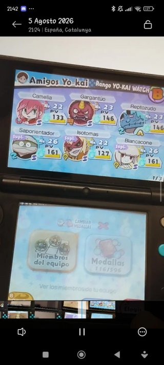 Yo-kai Watch 3 3DS PAL España en perfecto estado