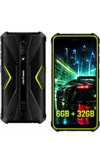 Teléfono Ulefone 32GB Negro/Verde