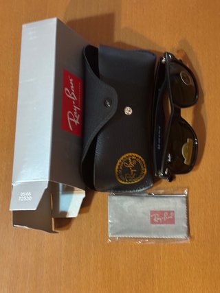 Gafas de sol Ray-Ban Wayfarer negras