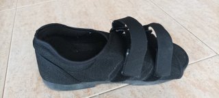 Zapato postoperatorio talla 42 negro