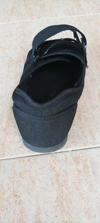 Zapato postoperatorio talla 42 negro