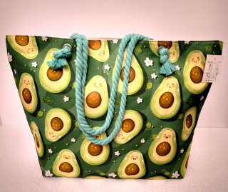 Bolso de playa grande NUEVO ( aguacates)