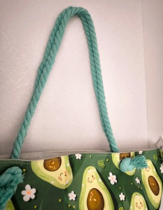 Bolso de playa grande NUEVO ( aguacates)