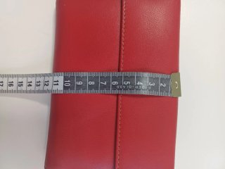 Cartera Balmain Piel Roja