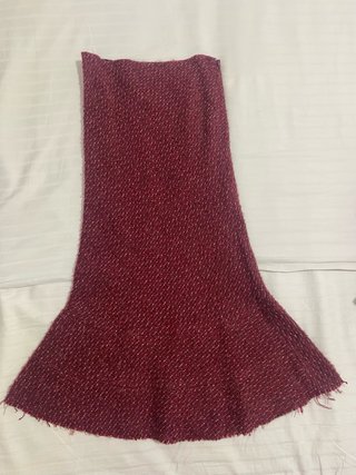 Jigsaw Traje Bouclé 3 Piezas Rojo