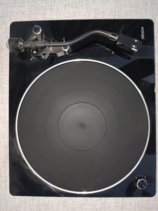 Tocadiscos Negro