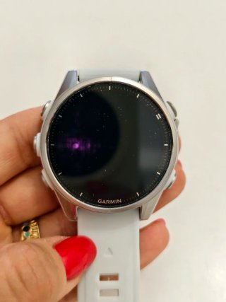 Reloj Garmin Fenix 8 43mm Plata/Blanco