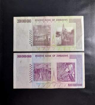 🇿🇼 Billetes Zimbabue