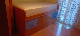 Dormitorio juvenil completo