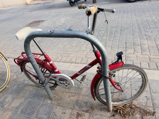 Bicicleta Vintage Roja