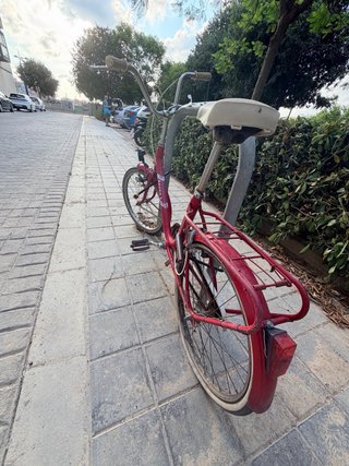 Bicicleta Vintage Roja