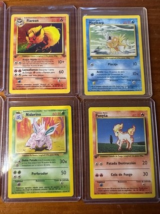 Lote Cartas Pokémon antiguas preguntar