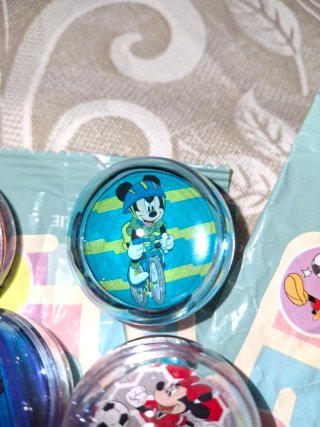 Set 4 Biglie Disney Topolino e Minnie