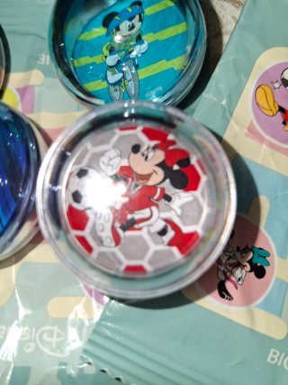 Set 4 Biglie Disney Topolino e Minnie